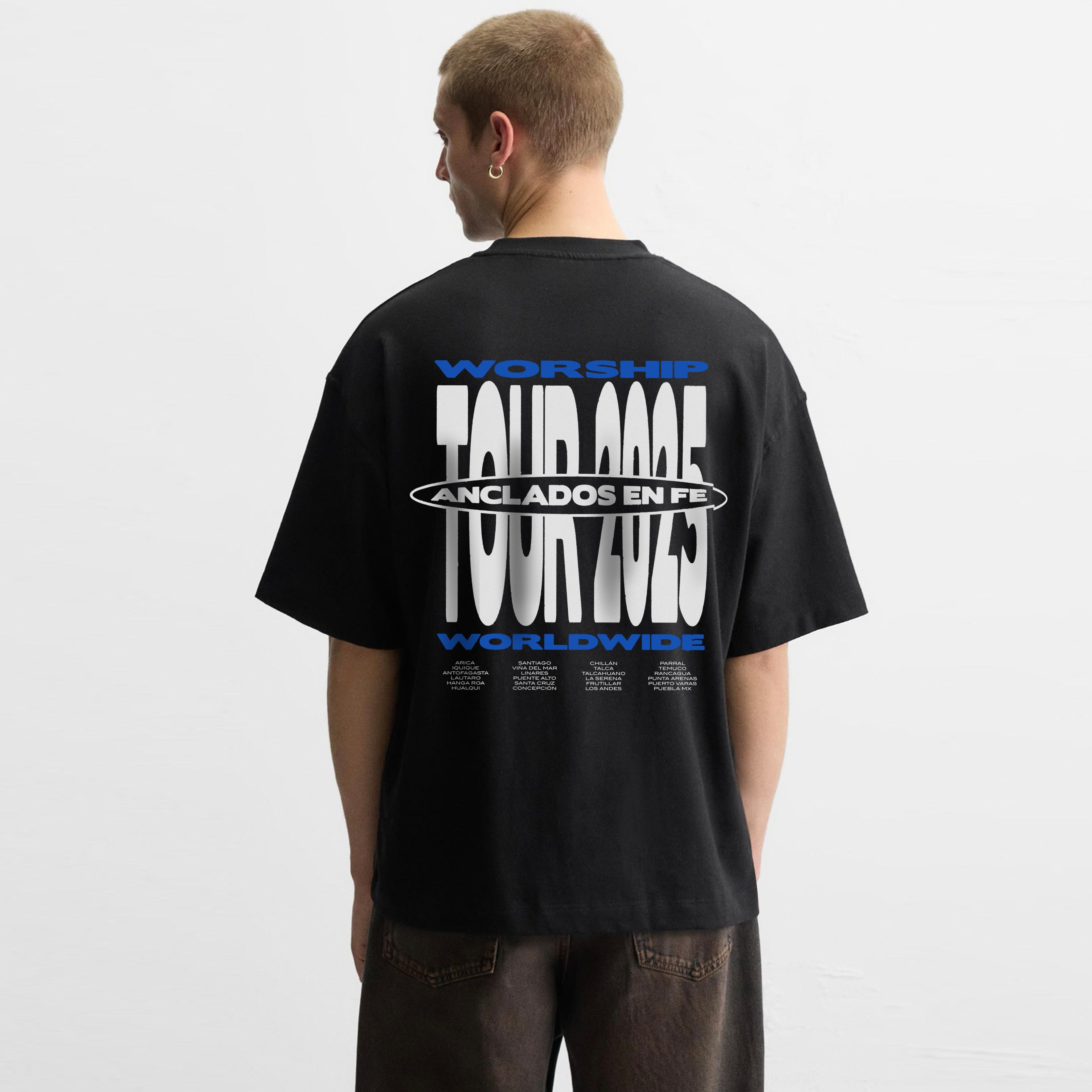 Polera TOUR 2025 Ciudades