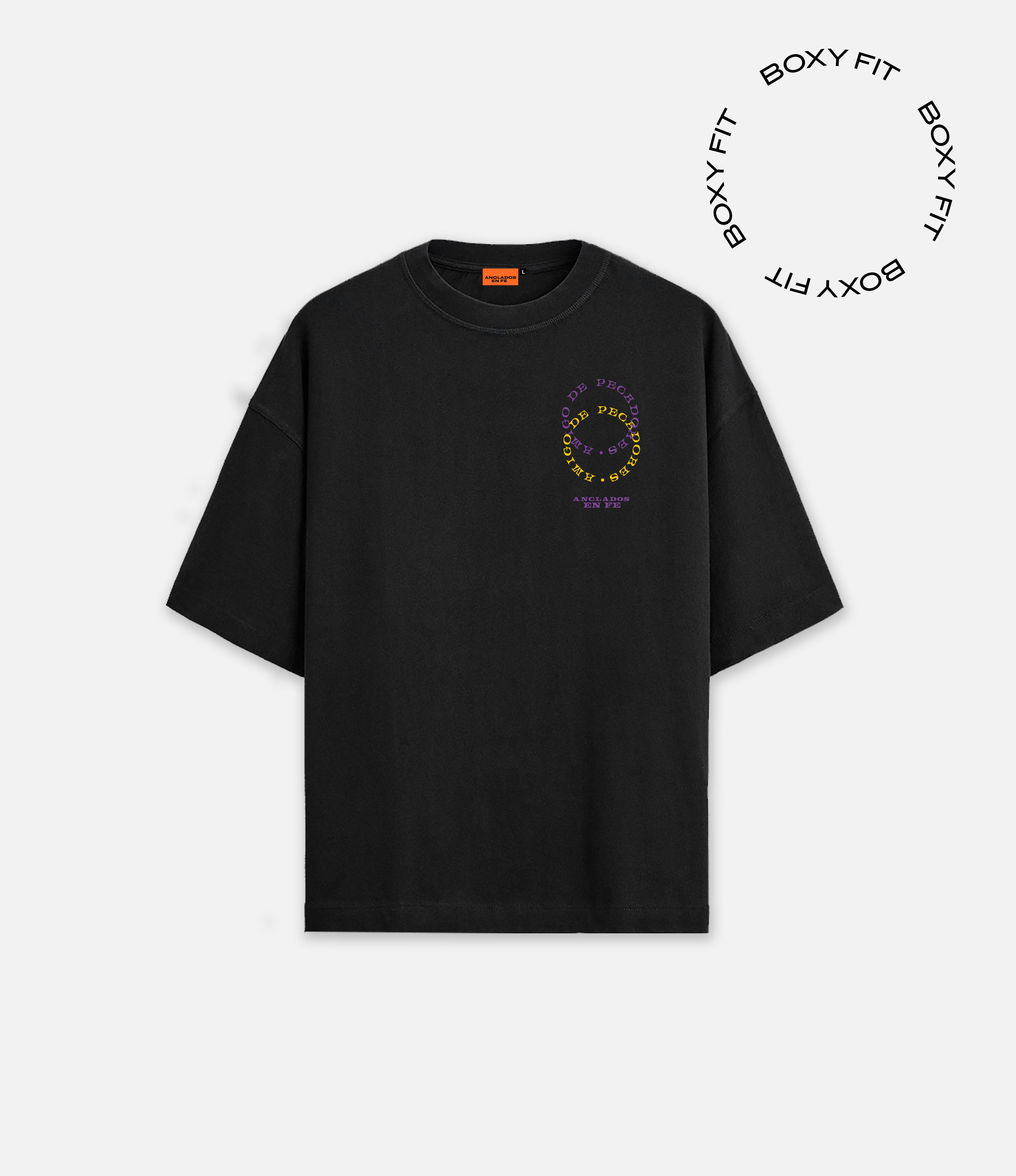 Polera AMIGO DE PECADORES - BOXI FIT